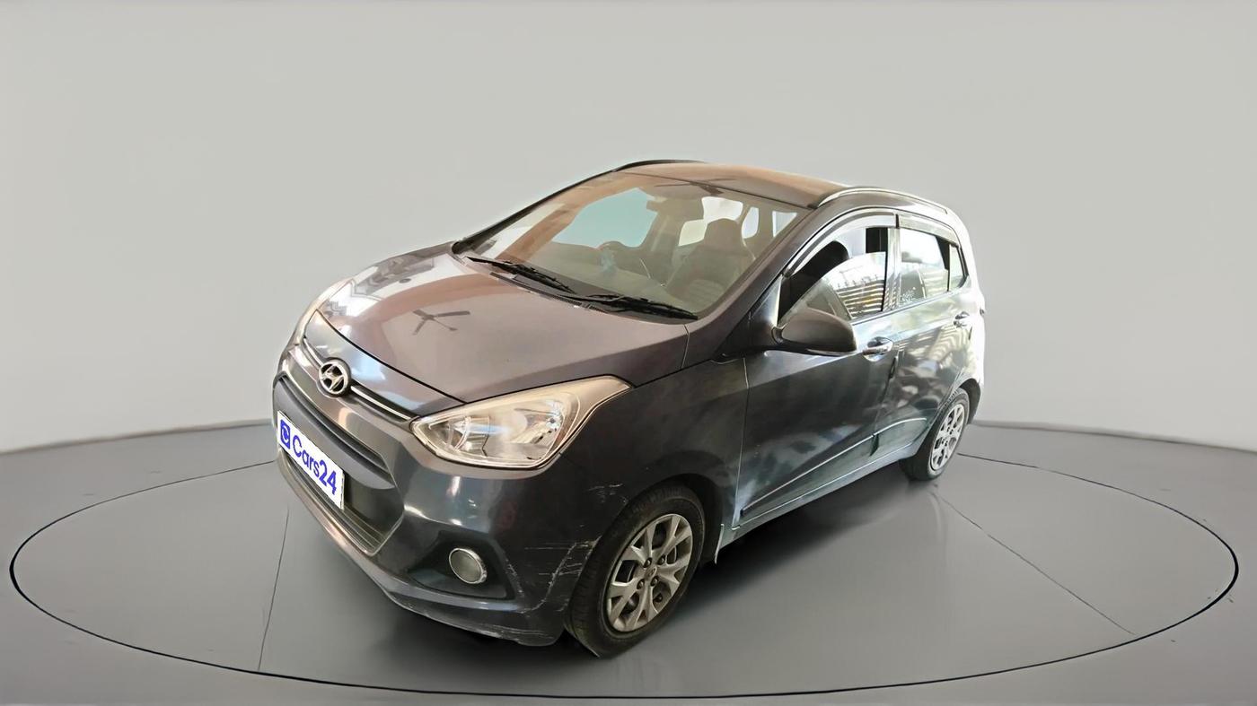 2014 Hyundai Grand i10 SPORTZ AT 1.2 KAPPA VTVT, Petrol, Automatic, 75,136 km, exterior