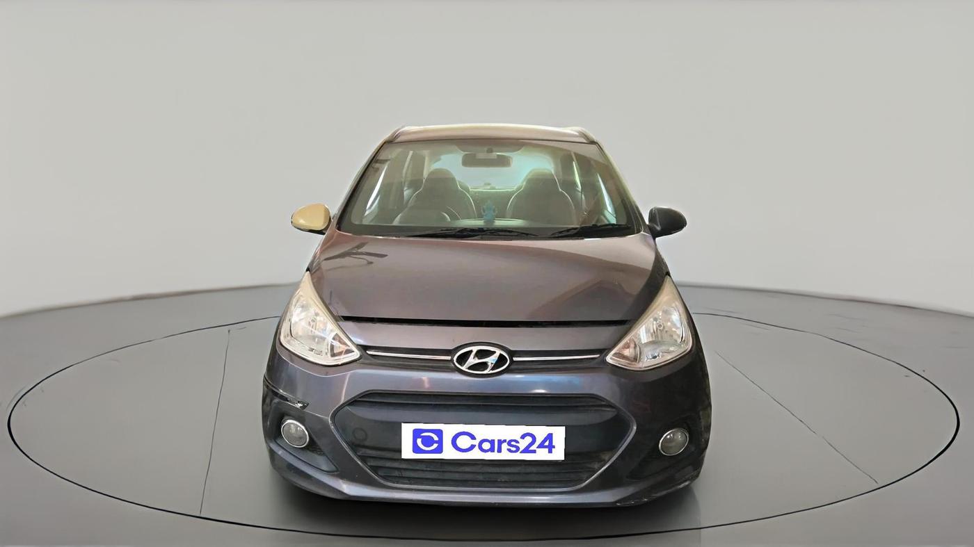 2014 Hyundai Grand i10 SPORTZ AT 1.2 KAPPA VTVT, Petrol, Automatic, 75,136 km, exterior