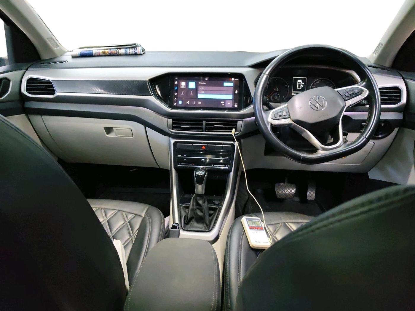 2022 Volkswagen TAIGUN HIGHLINE 1.0 TSI AT, Petrol, Automatic, 66,400 km, interior