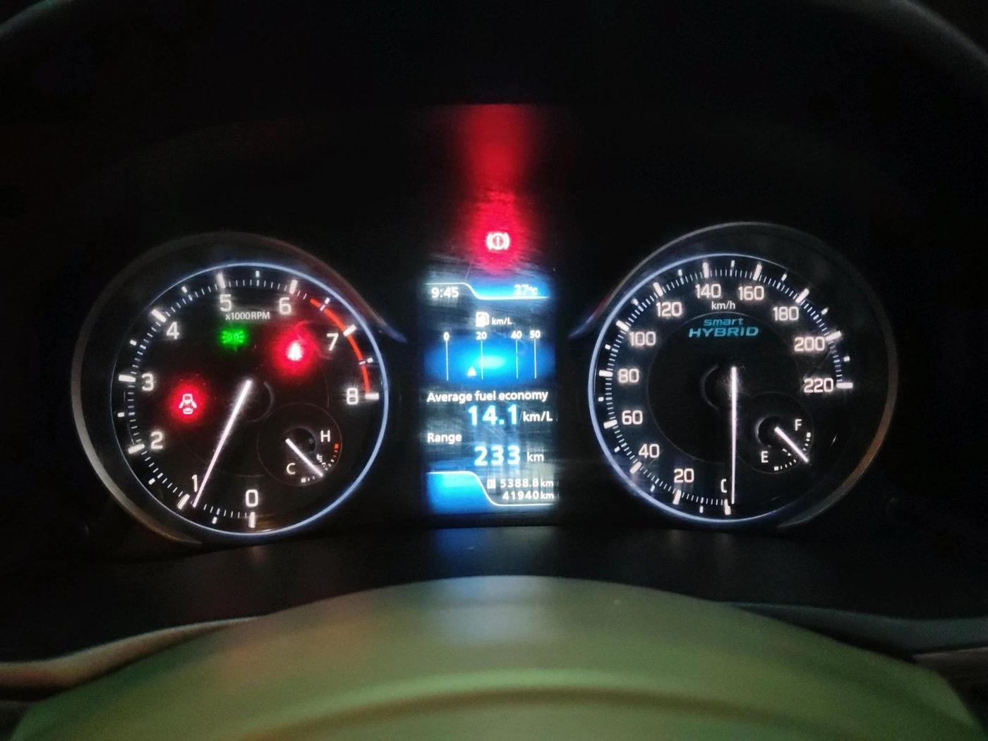 2019 Maruti Ertiga ZXI+ SHVS, Petrol, Manual, 41,940 km, interior
