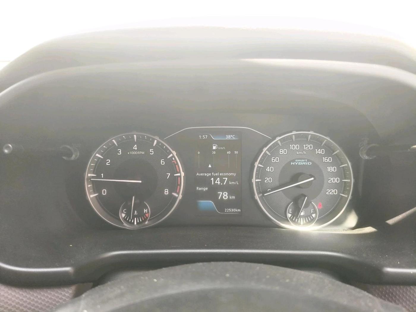 2024 Maruti BREZZA ZXI + SMART HYBRID, Petrol, Manual, 22,530 km, interior