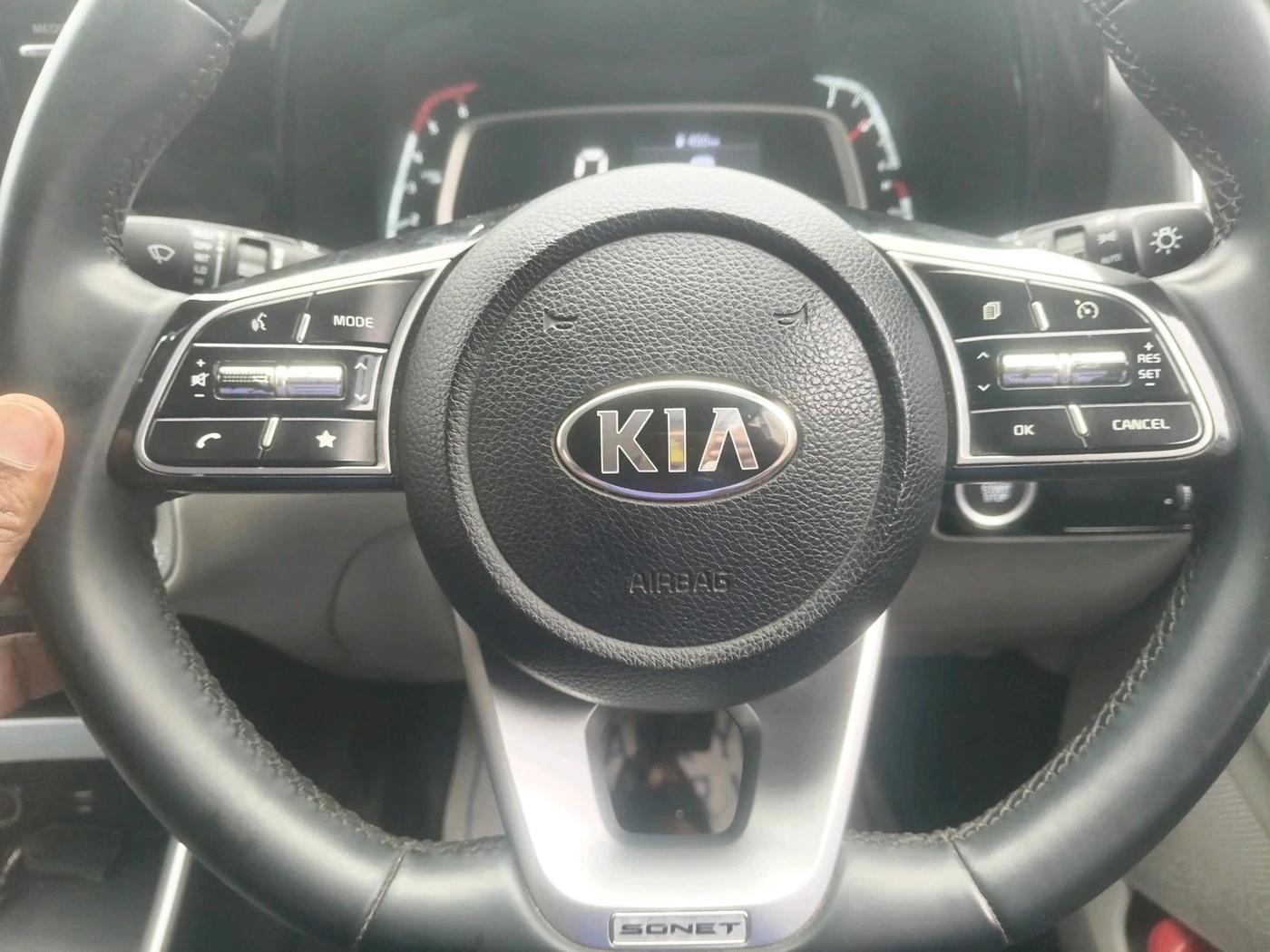 2021 KIA SONET HTX 1.5, Diesel, Manual, 34,179 km, interior