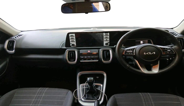 2024 KIA SONET HTK (O) 1.2 Petrol MT, Petrol, Manual, 16,022 km, interior