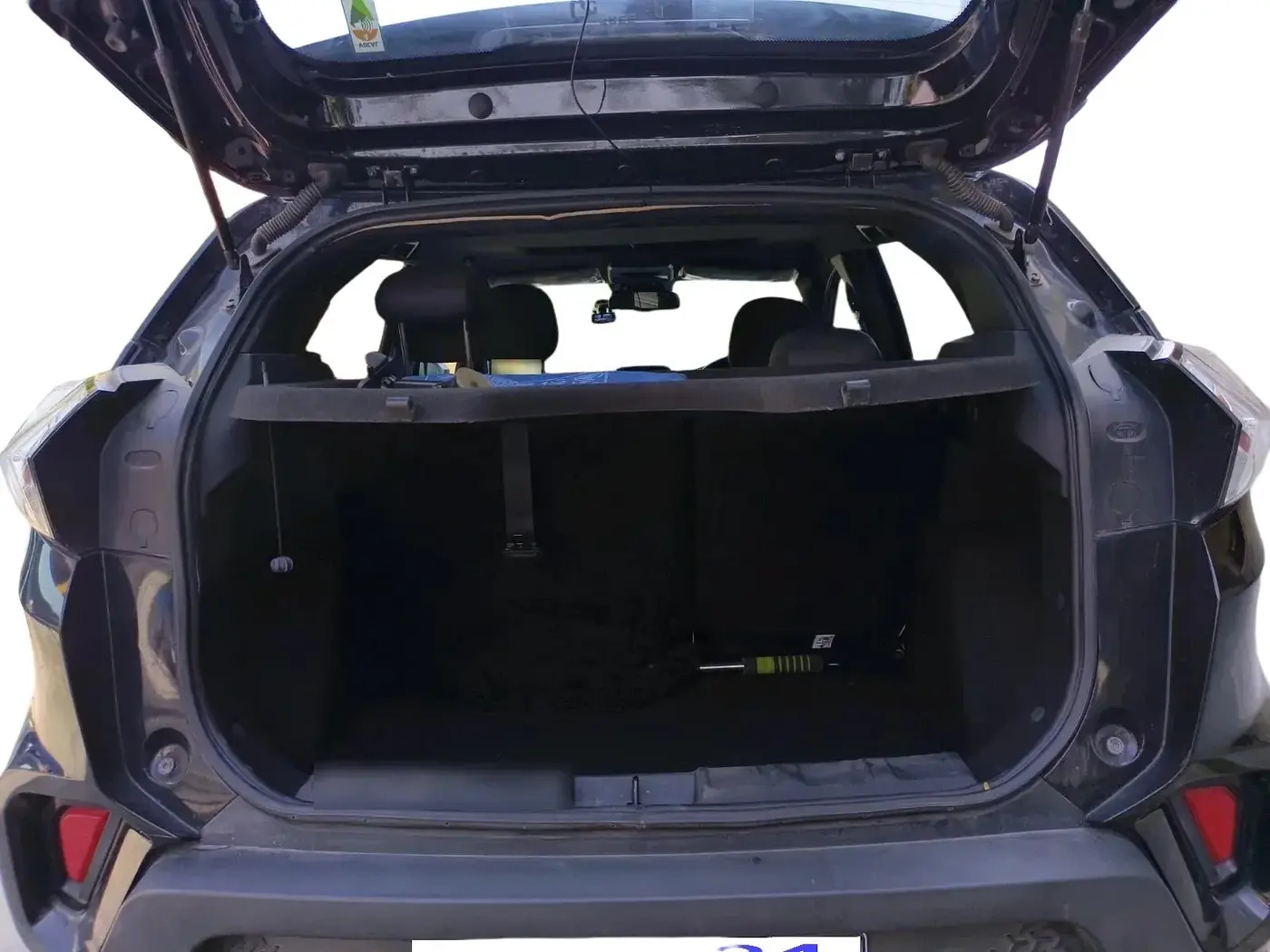 2023 Tata NEXON XZA PLUS LUX SUNROOF DARK PETROL, Petrol, Automatic, 27,190 km, exterior