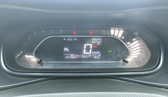 2023 Tata NEXON XZA PLUS LUX SUNROOF DARK PETROL, Petrol, Automatic, 27,190 km, interior