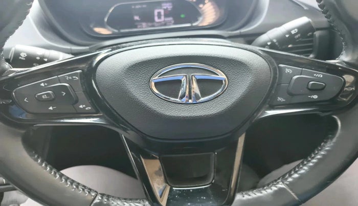 2023 Tata NEXON XZA PLUS LUX SUNROOF DARK PETROL, Petrol, Automatic, 27,190 km, interior