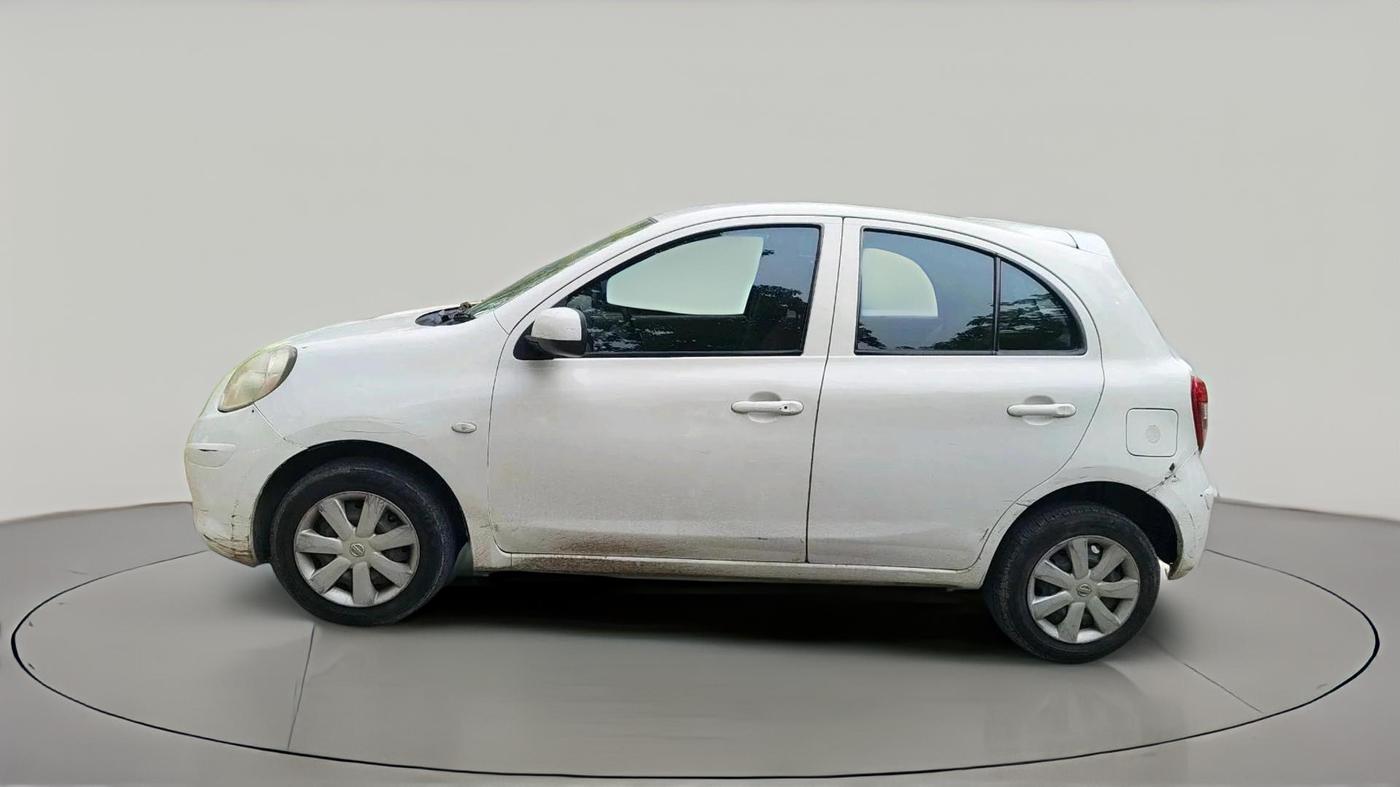 2012 Nissan Micra XV DIESEL, Diesel, Manual, 1,21,308 km, exterior
