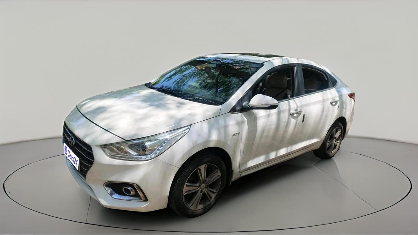 2019 Hyundai Verna 1.6 VTVT SX + AT, Petrol, Automatic, 62,078 km, exterior