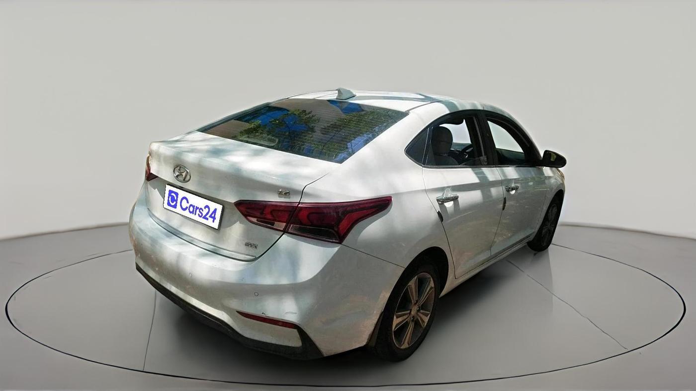 2019 Hyundai Verna 1.6 VTVT SX + AT, Petrol, Automatic, 62,078 km, exterior