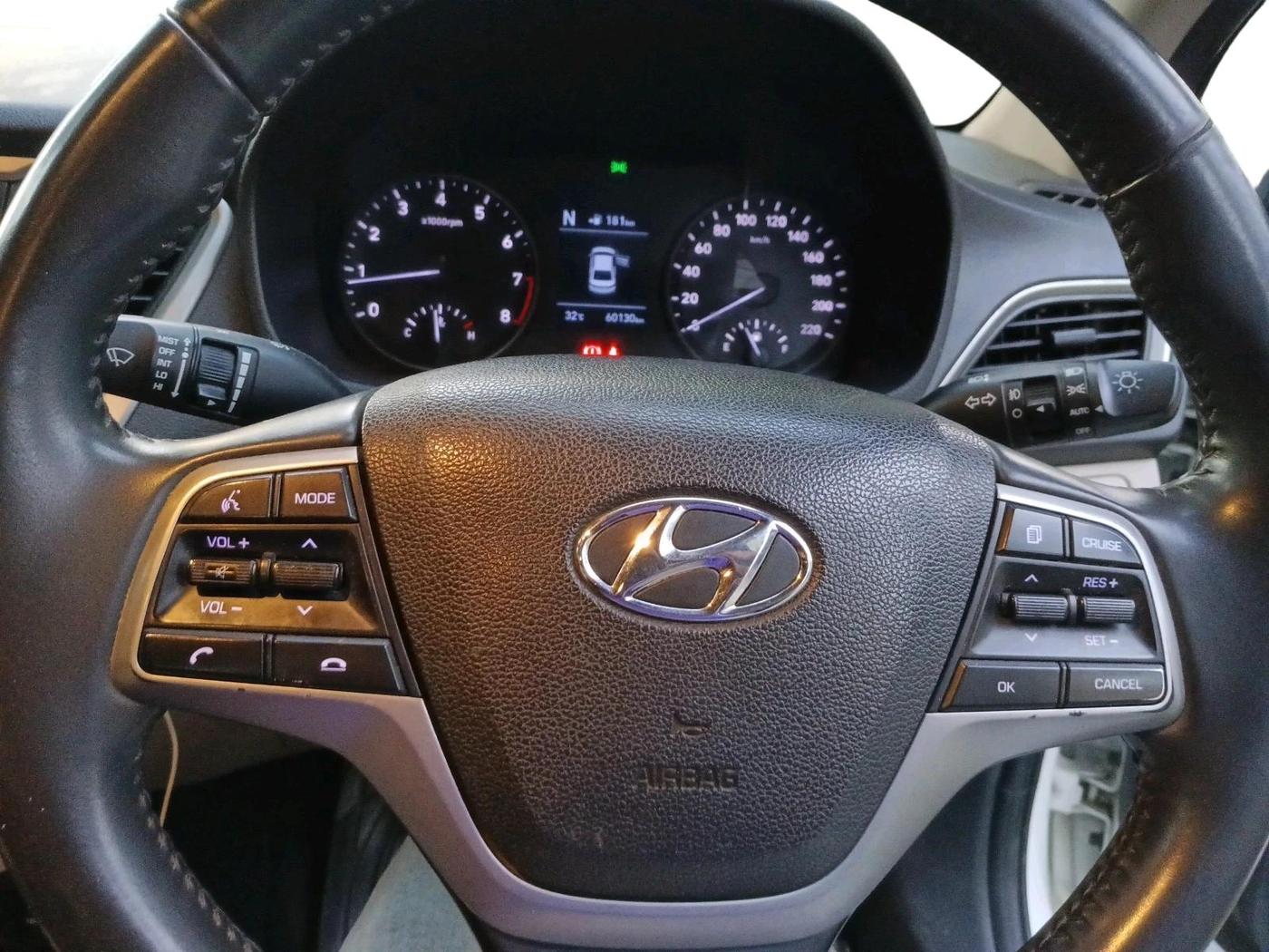 2019 Hyundai Verna 1.6 VTVT SX + AT, Petrol, Automatic, 62,078 km, interior