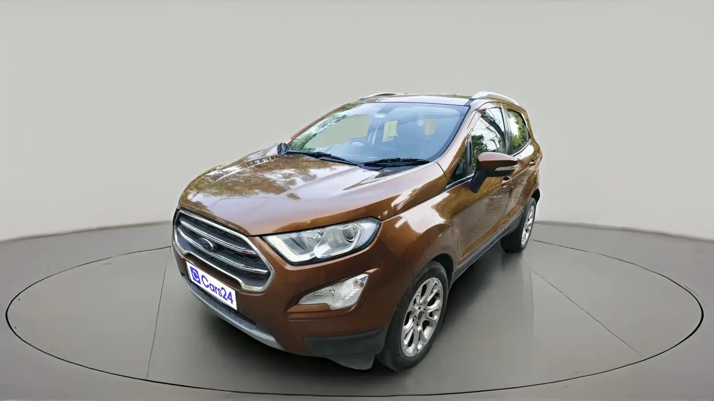 2018 Ford Ecosport TITANIUM + 1.5L PETROL AT, Petrol, Automatic, 71,365 km, exterior