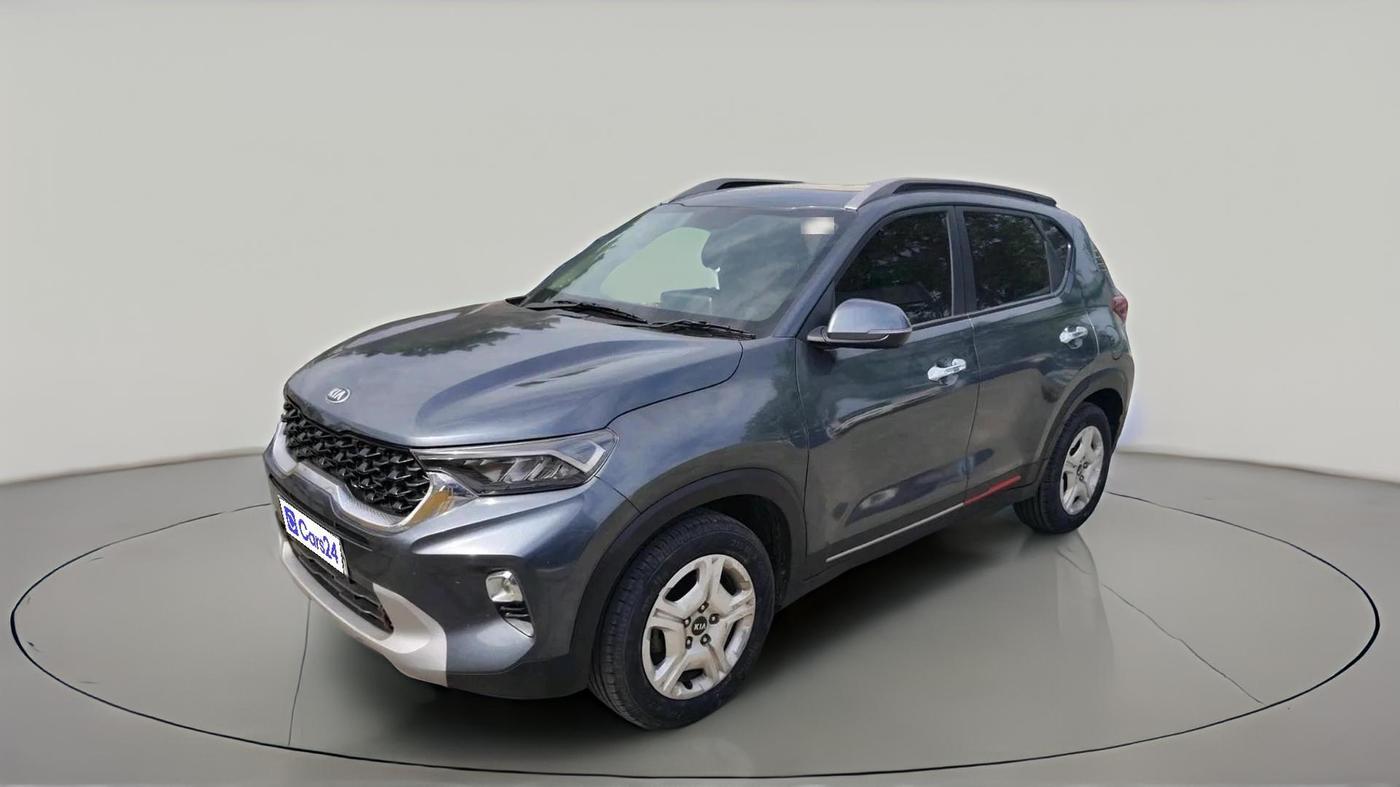 2020 KIA SONET HTX 1.0 IMT, Petrol, Manual, 92,255 km, exterior