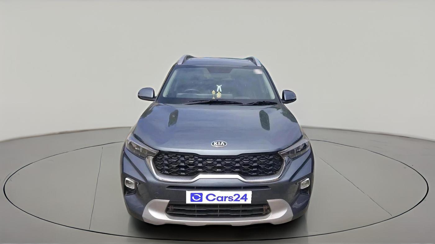 2020 KIA SONET HTX 1.0 IMT, Petrol, Manual, 92,255 km, exterior