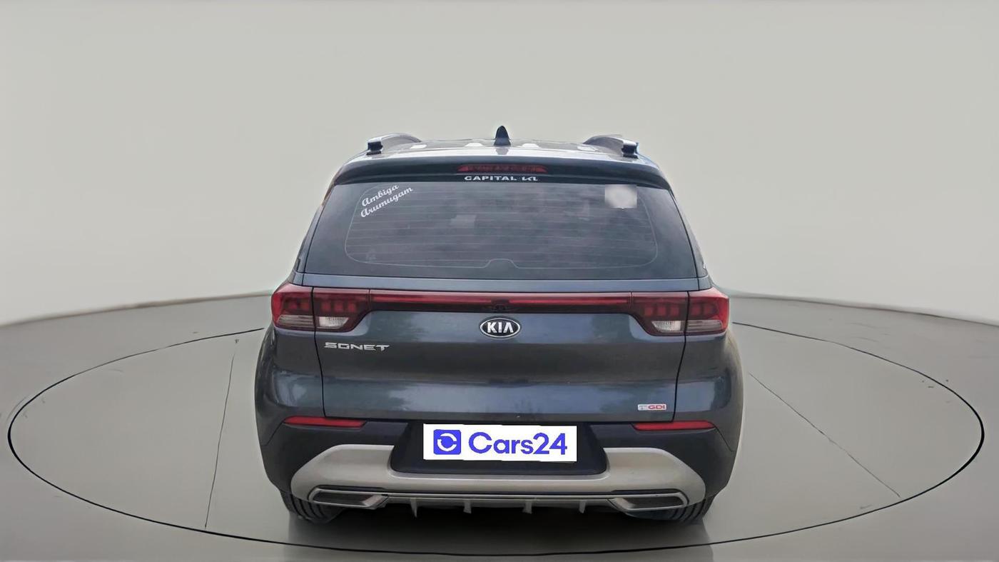 2020 KIA SONET HTX 1.0 IMT, Petrol, Manual, 92,255 km, exterior