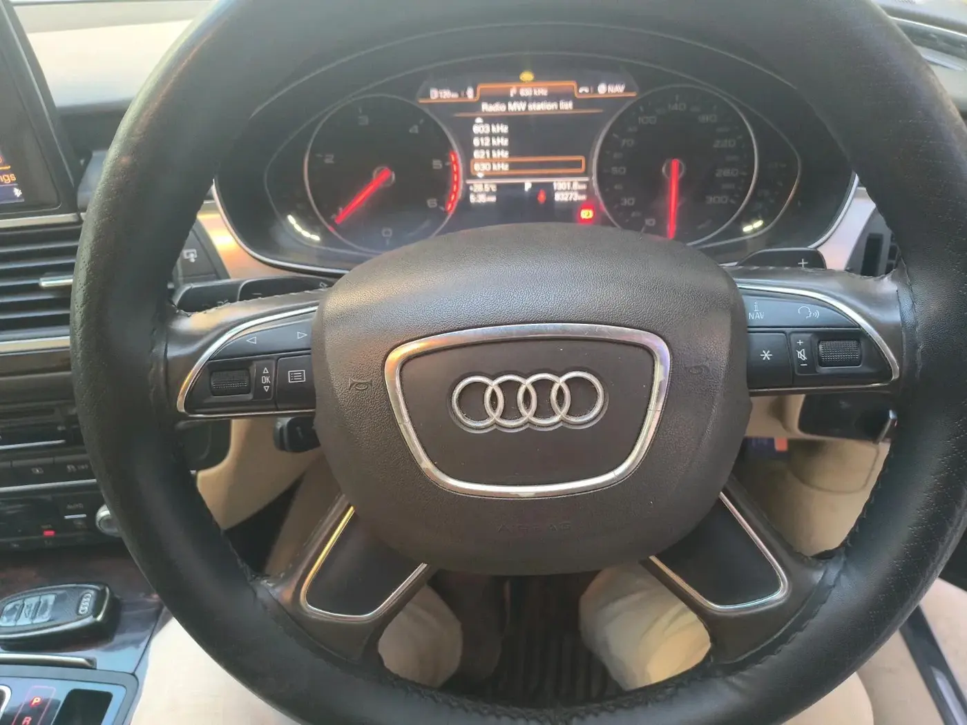 2013 Audi A6 2.0 TDI PREMIUM, Diesel, Automatic, 83,273 km, interior