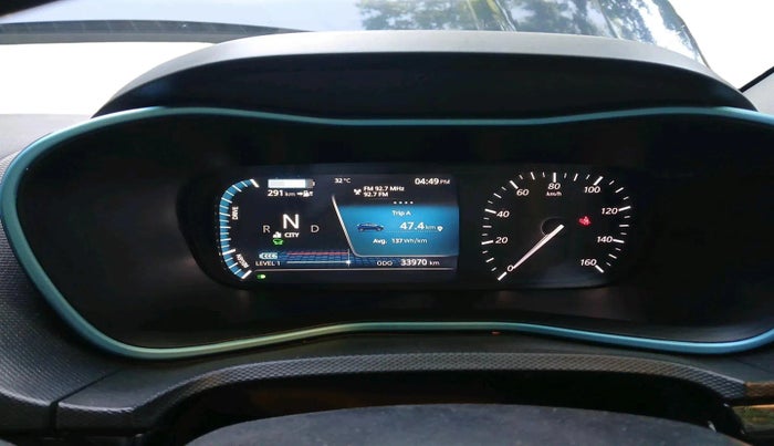 2023 Tata NEXON EV XZ PLUS LUX, Electric, Automatic, 33,970 km, interior