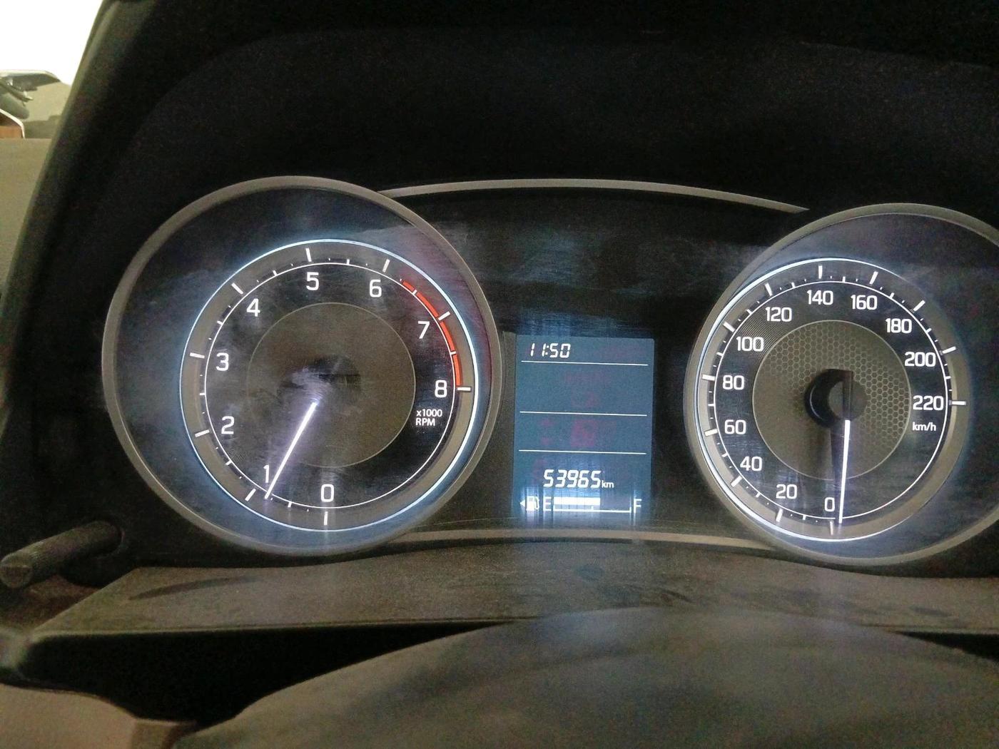 2018 Maruti Dzire VXI, Petrol, Manual, 53,965 km, interior
