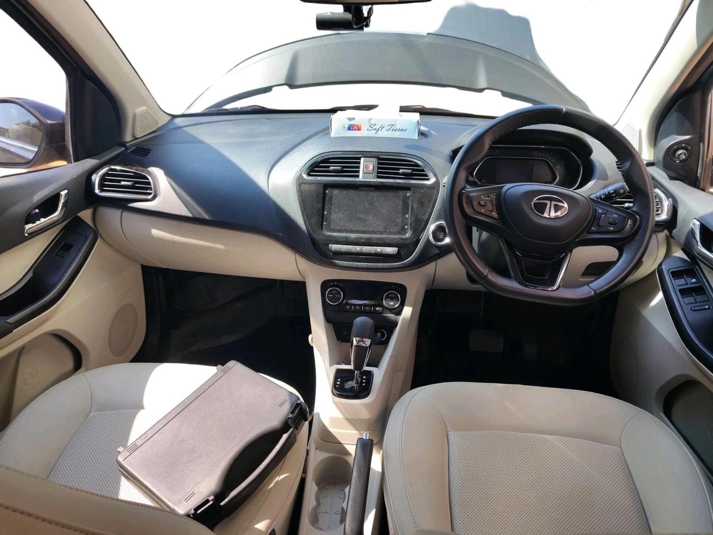 2024 Tata TIGOR XZA PLUS PETROL, Petrol, Automatic, 17,764 km, interior