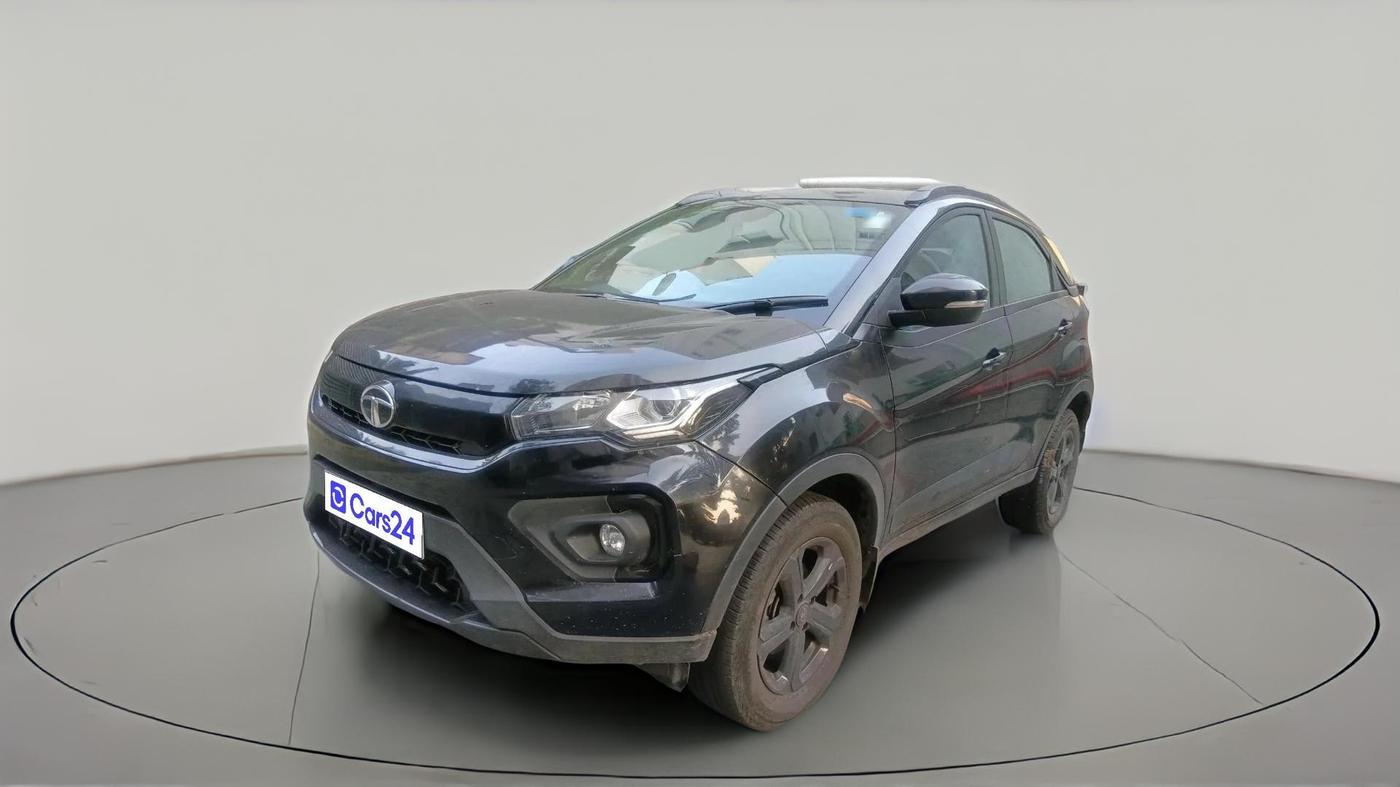 2022 Tata NEXON XZA PLUS (PREMIUM) PETROL DARK EDITION, Petrol, Automatic, 32,599 km, exterior