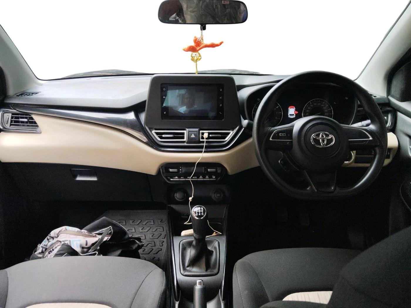 2025 Toyota Glanza G, Petrol, Manual, 3,001 km, interior
