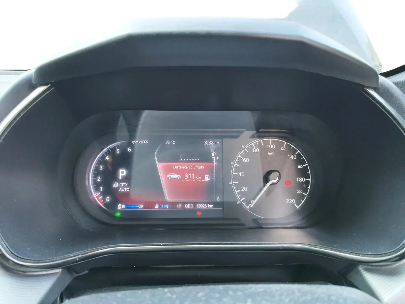 2022 Tata Harrier XZA PLUS 2.0L DARK EDITION, Diesel, Automatic, 69,925 km, interior