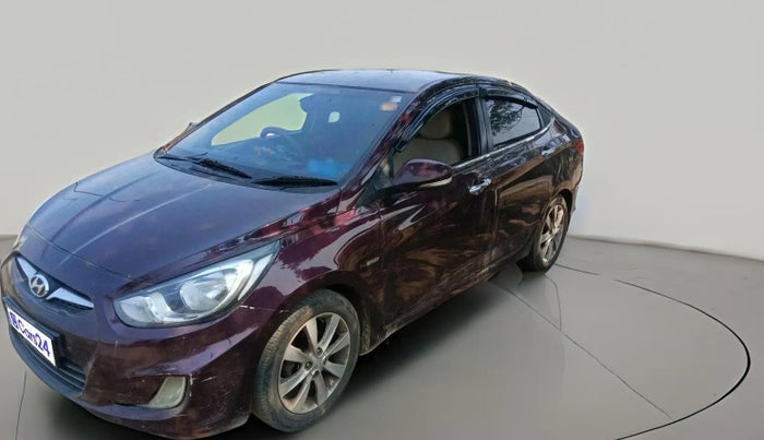 2012 Hyundai Verna FLUIDIC 1.6 CRDI SX AT, Diesel, Automatic, 1,27,430 km, exterior