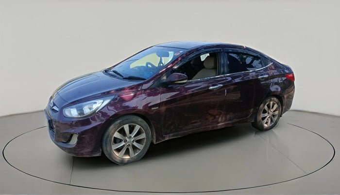 2012 Hyundai Verna FLUIDIC 1.6 CRDI SX AT, Diesel, Automatic, 1,27,430 km, exterior