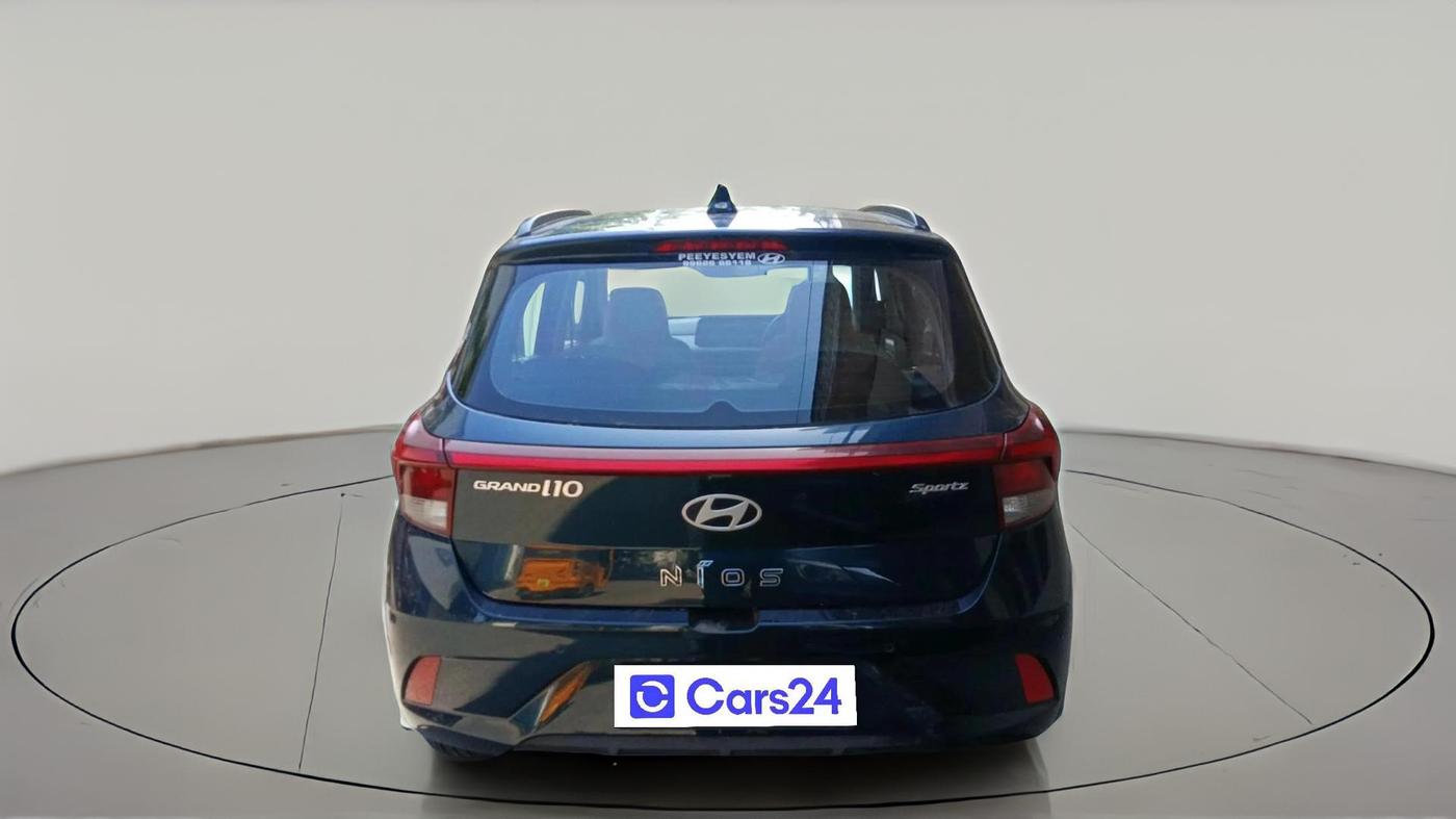 2024 Hyundai GRAND I10 NIOS SPORTZ AMT 1.2 KAPPA VTVT, Petrol, Automatic, 7,175 km, exterior
