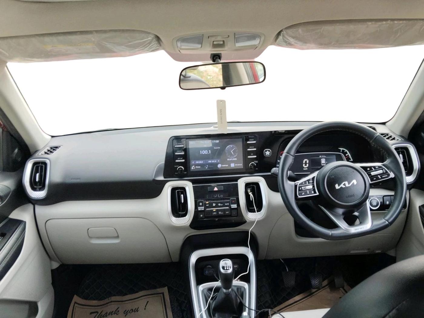 2022 KIA SONET HTX 1.5, Diesel, Manual, 22,205 km, interior