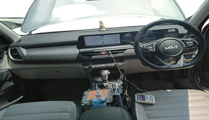 2024 KIA SELTOS HTX IVT, Petrol, Automatic, 23,159 km, interior