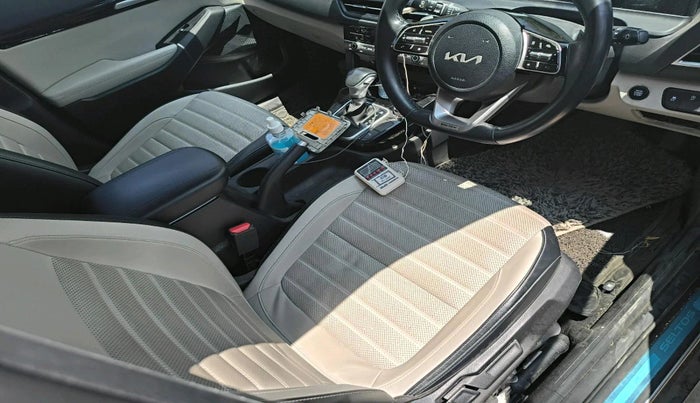 2024 KIA SELTOS HTX IVT, Petrol, Automatic, 23,159 km, interior