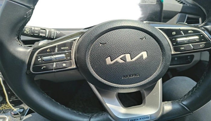 2024 KIA SELTOS HTX IVT, Petrol, Automatic, 23,159 km, interior