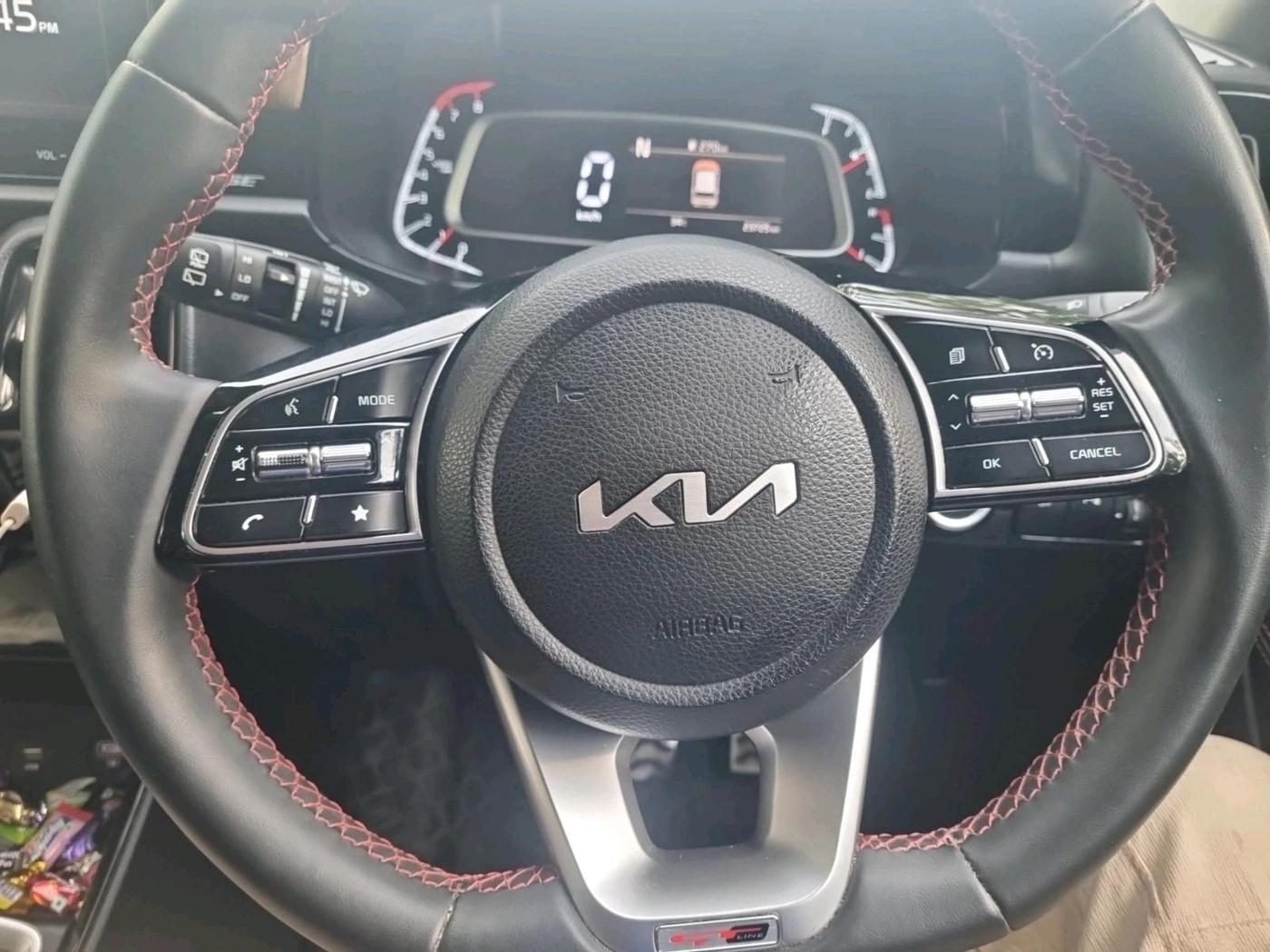 2022 KIA SONET GTX PLUS 1.0 IMT, Petrol, Manual, 23,725 km, interior
