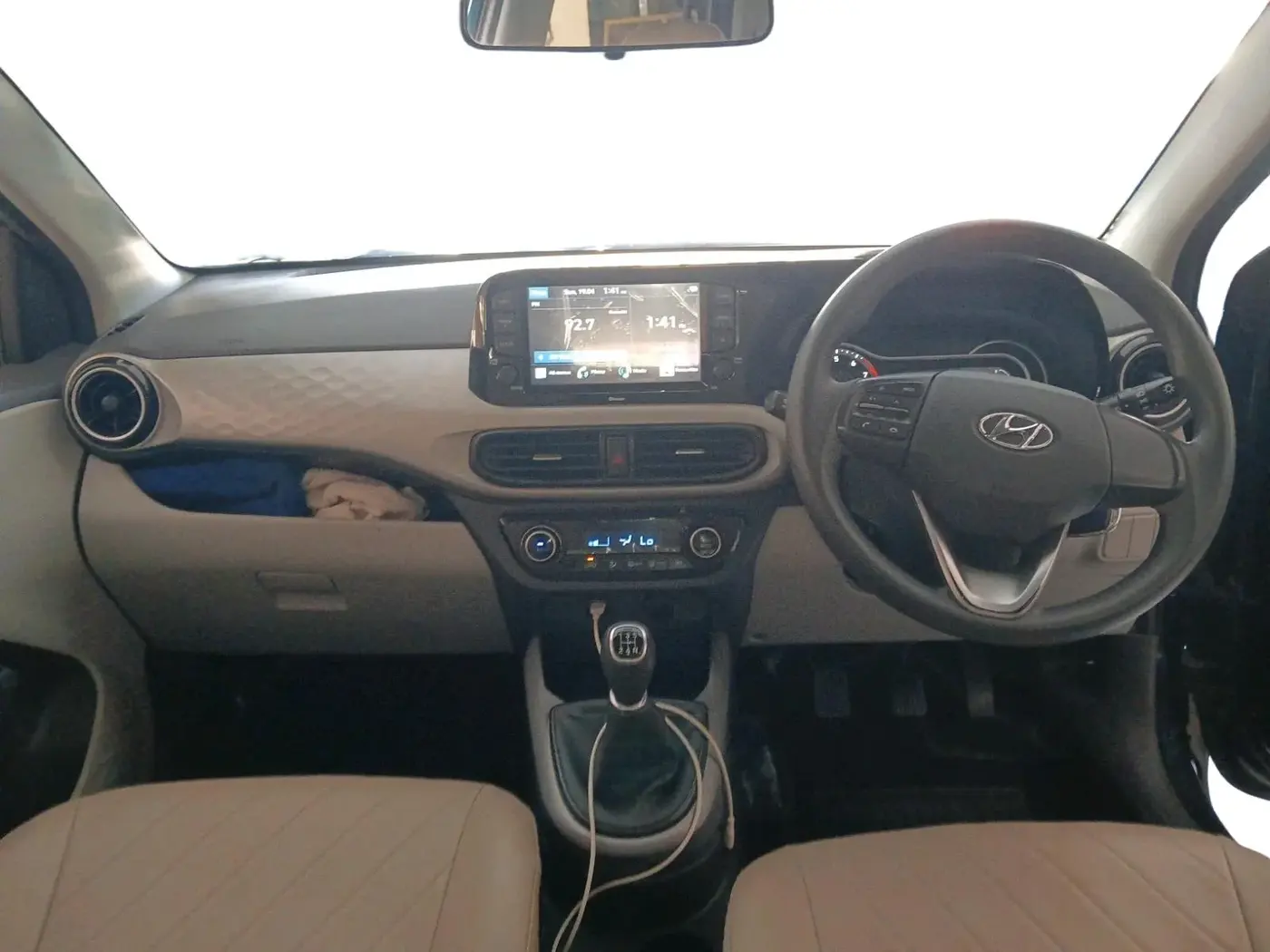2020 Hyundai GRAND I10 NIOS SPORTZ 1.2 KAPPA VTVT, Petrol, Manual, 30,173 km, interior