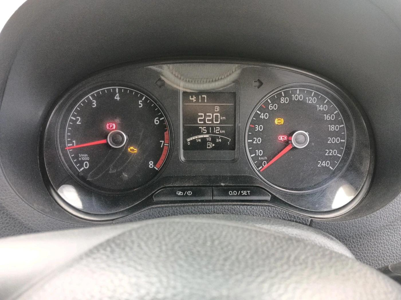 2016 Volkswagen Ameo COMFORTLINE 1.2L, Petrol, Manual, 75,112 km, interior