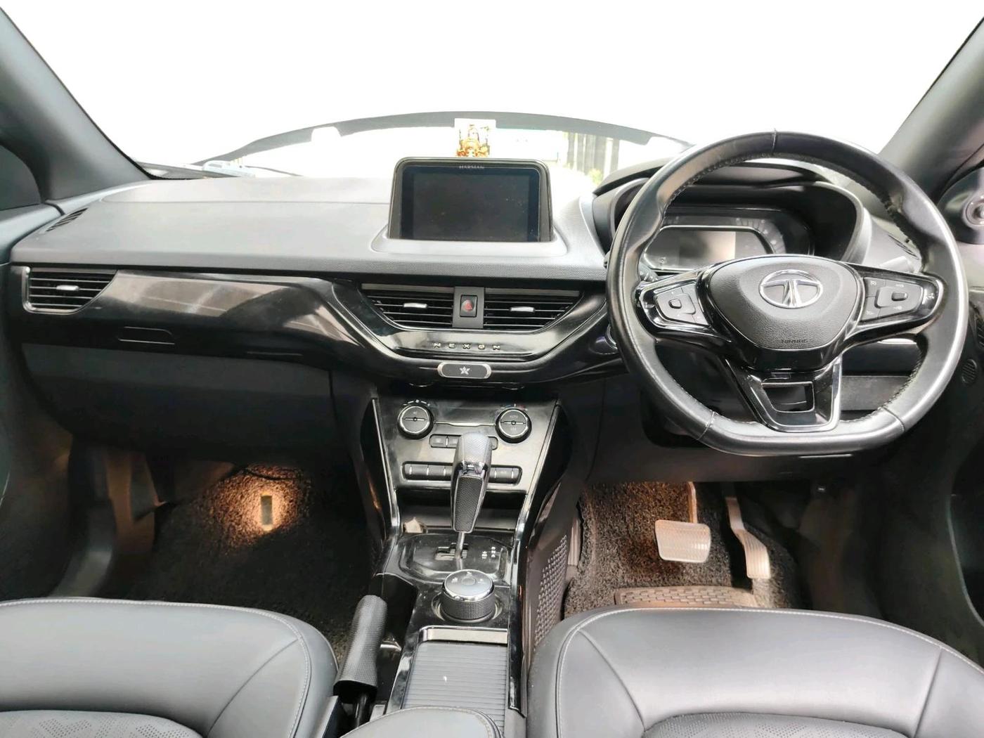 2022 Tata NEXON XZA PLUS (O) PETROL DARK EDITION, Petrol, Automatic, 49,785 km, interior