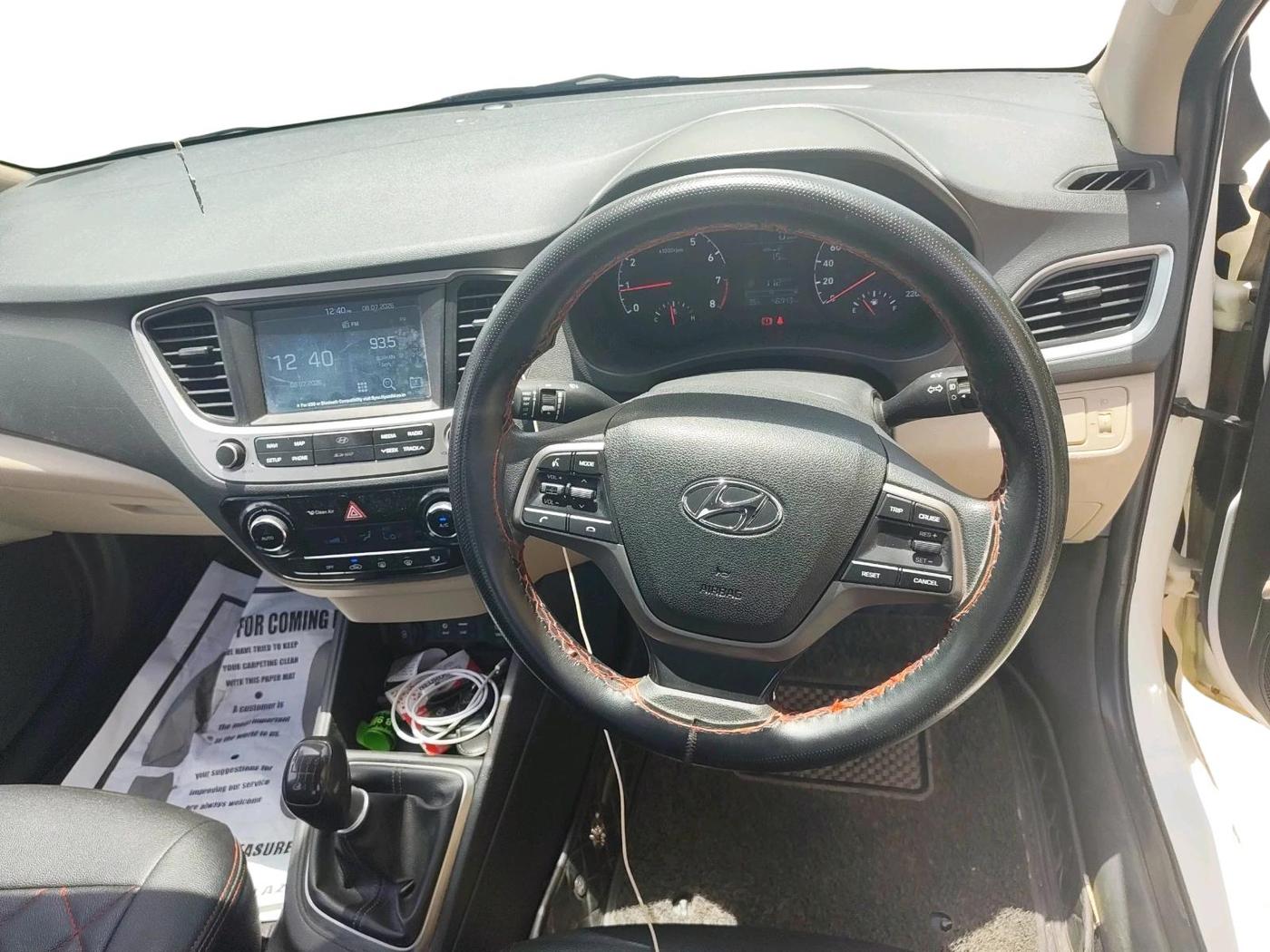 2018 Hyundai Verna 1.6 VTVT SX, Petrol, Manual, 46,943 km, interior