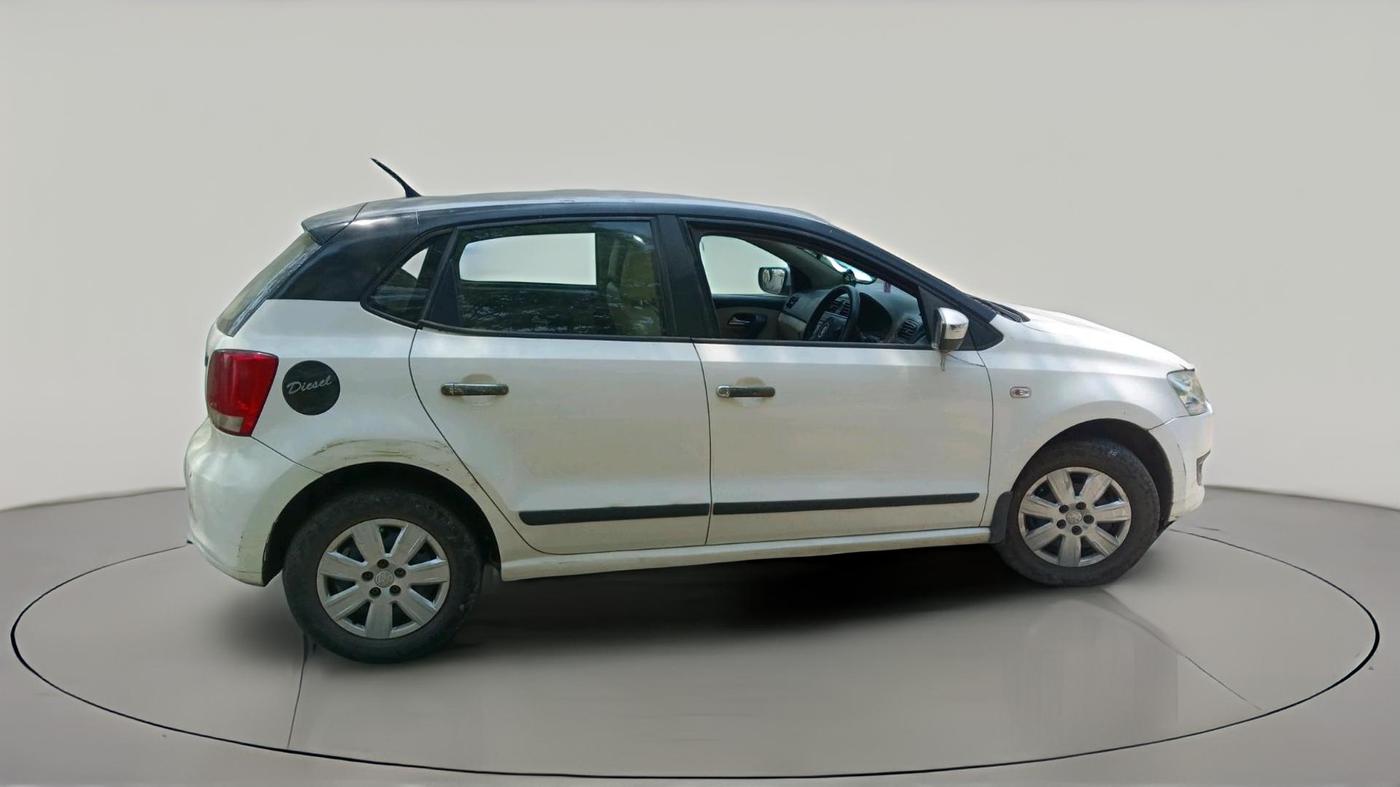 2012 Volkswagen Polo TRENDLINE 1.2L DIESEL, Diesel, Manual, 1,06,000 km, exterior