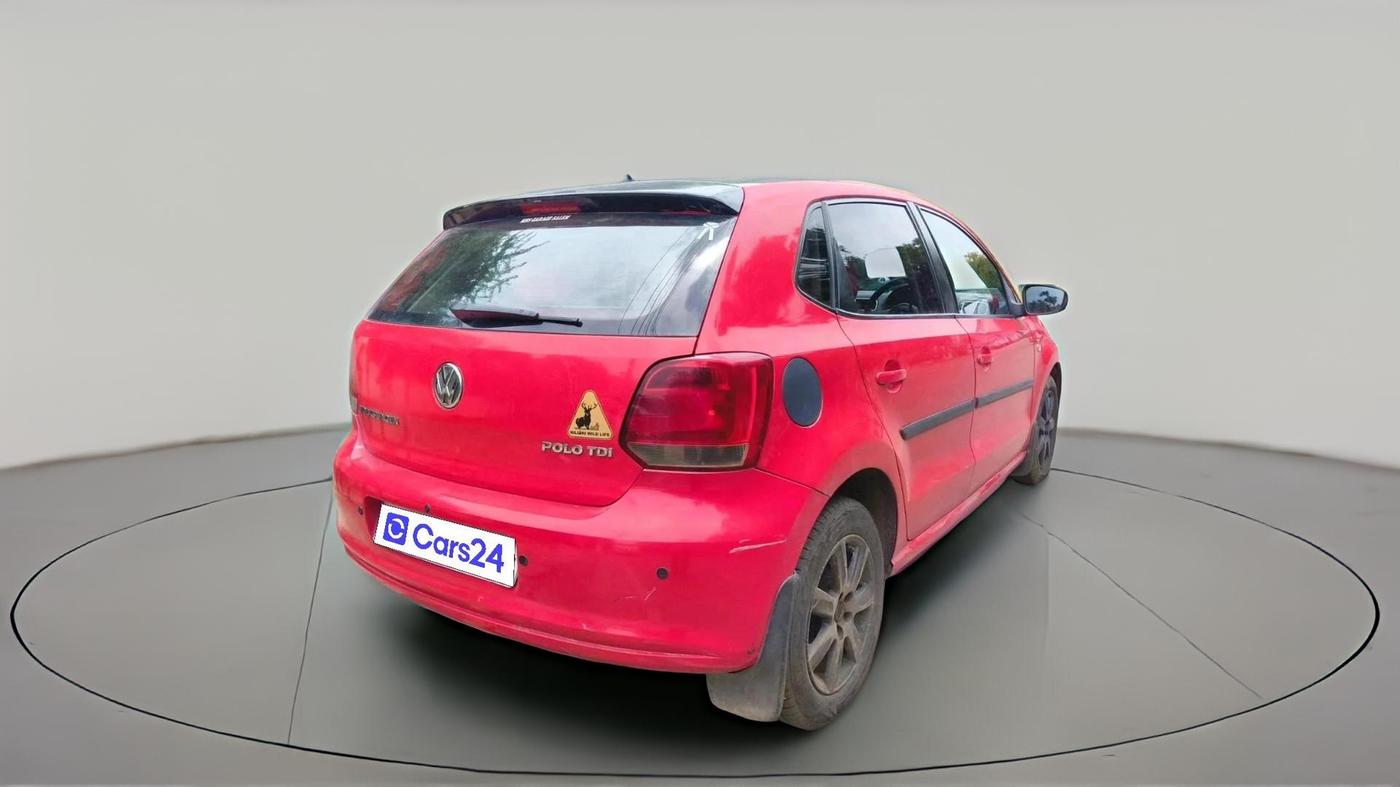 2012 Volkswagen Polo HIGHLINE DIESEL, Diesel, Manual, 1,24,604 km, exterior