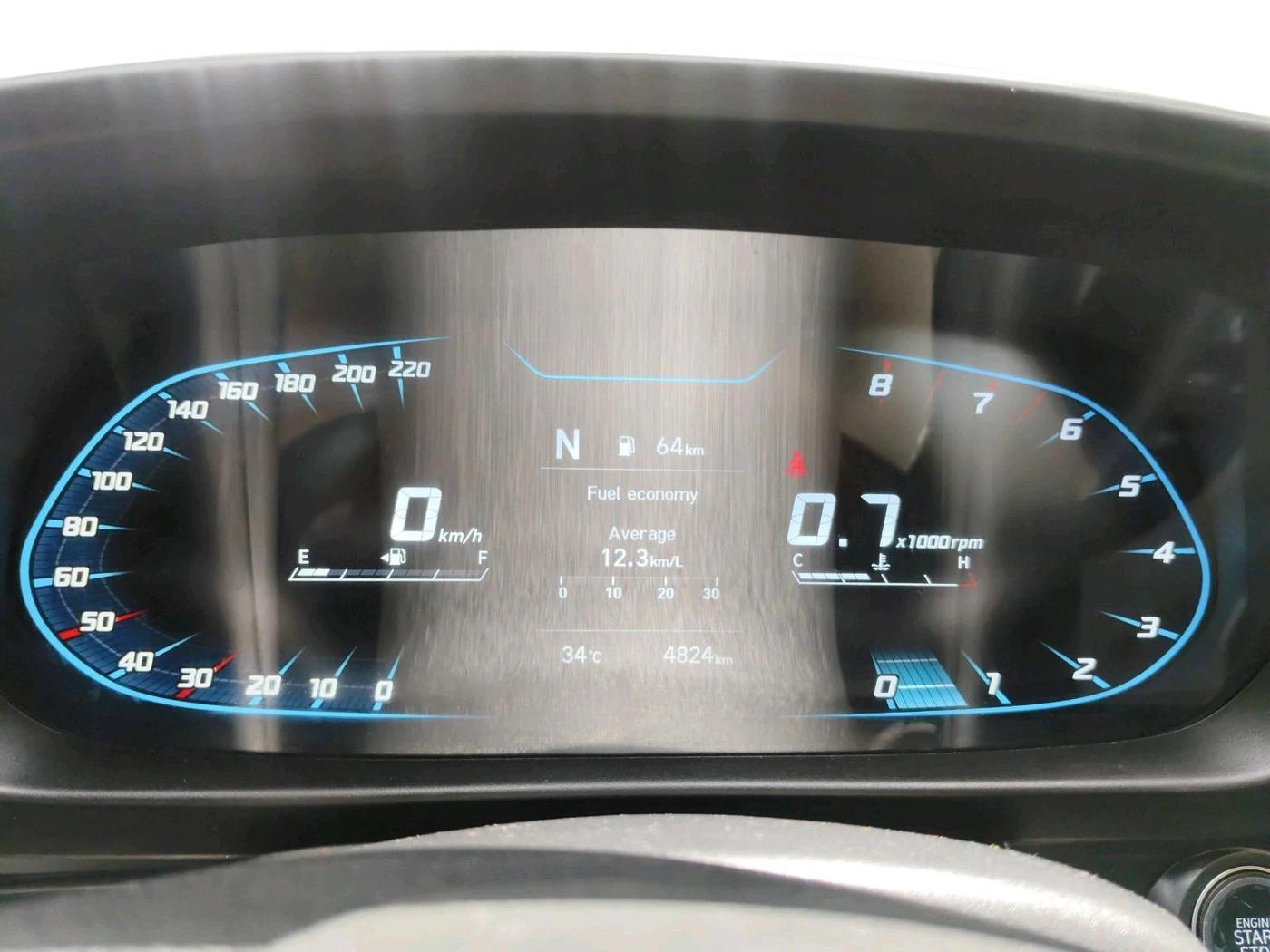 2025 Hyundai NEW I20 SPORTZ 1.2 IVT, Petrol, Automatic, 4,824 km, interior