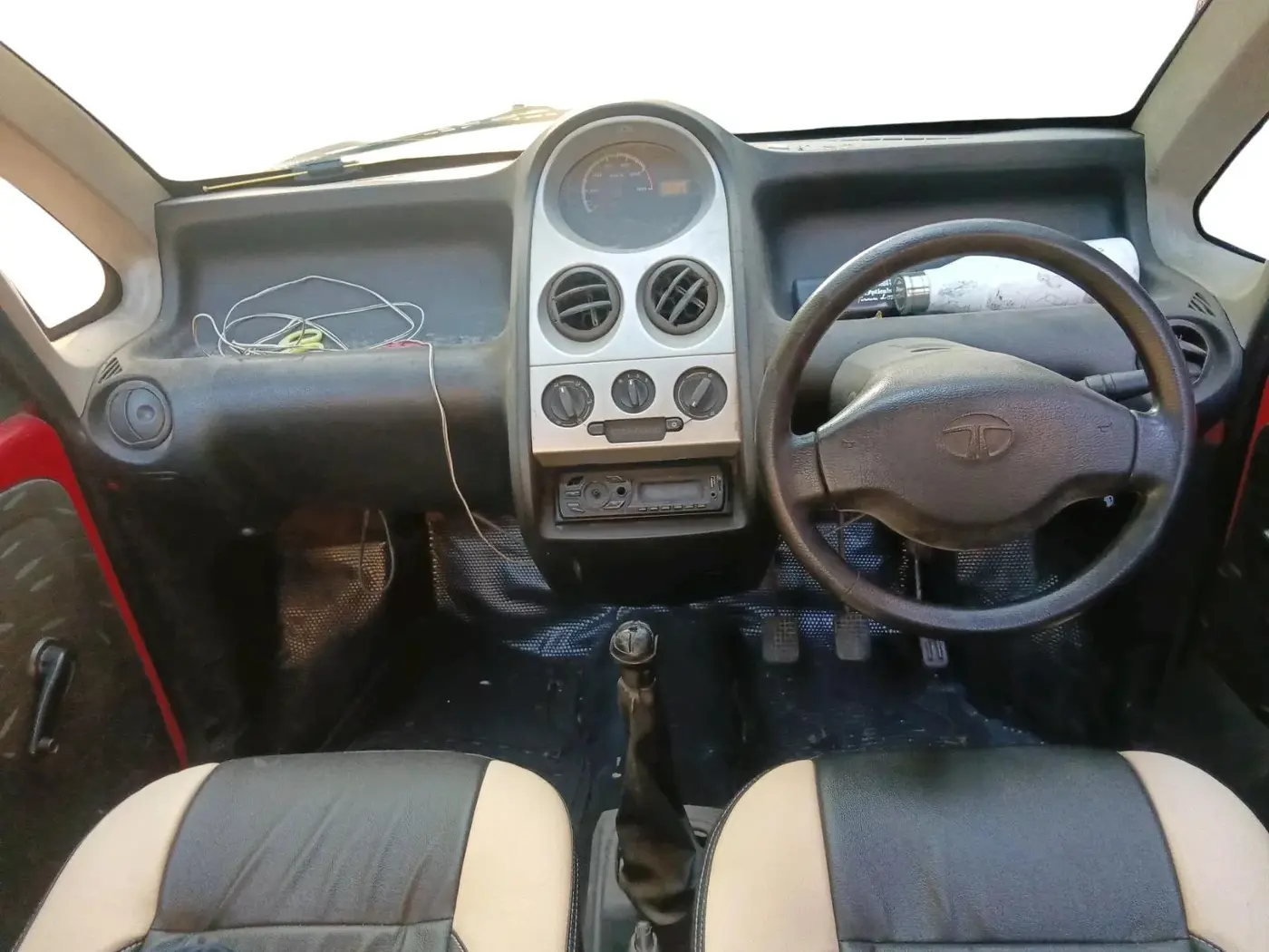 2012 Tata Nano CX, Petrol, Manual, 59,882 km, interior