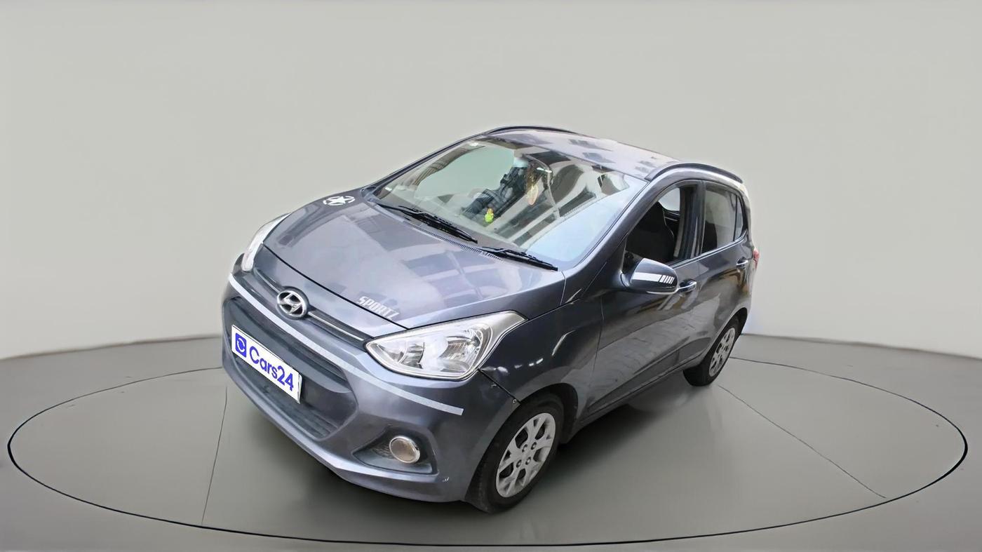 2015 Hyundai Grand i10 SPORTZ 1.2 KAPPA VTVT, Petrol, Manual, 59,360 km, exterior