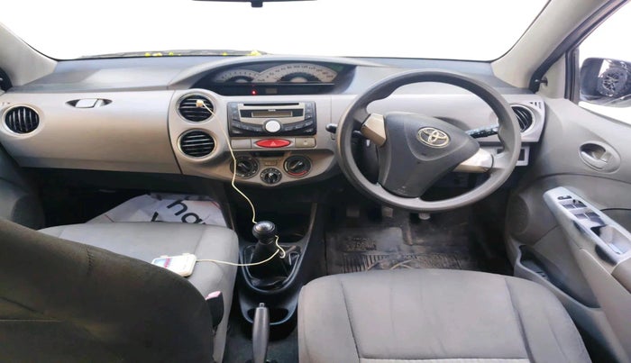 2011 Toyota Etios V, Petrol, Manual, 68,730 km, interior