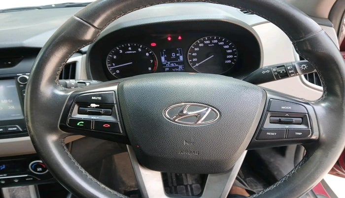2016 Hyundai Creta SX PLUS AT 1.6 PETROL, Petrol, Automatic, 48,000 km, interior