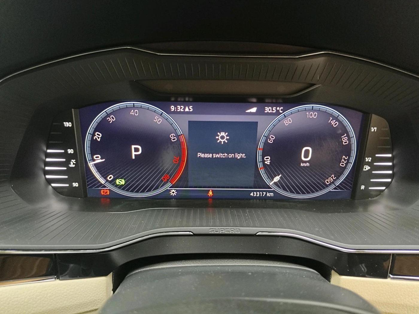 2022 Skoda Superb L&K 2.0 TSI AT, Petrol, Automatic, 43,317 km, interior