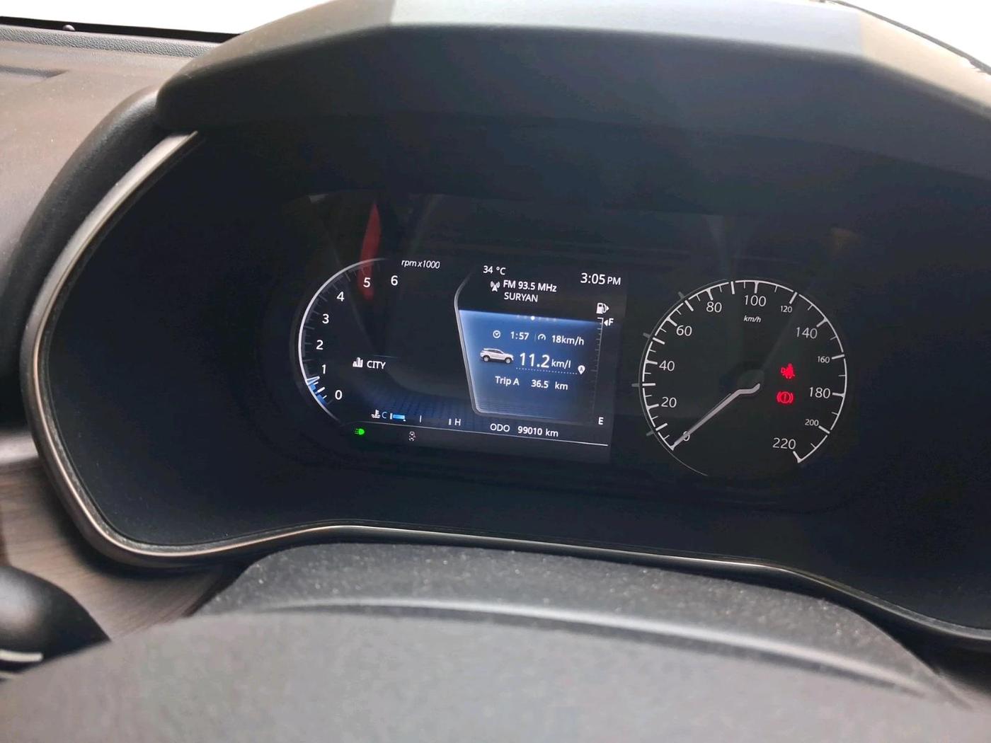 2019 Tata Harrier XZ 2.0L, Diesel, Manual, 99,010 km, interior