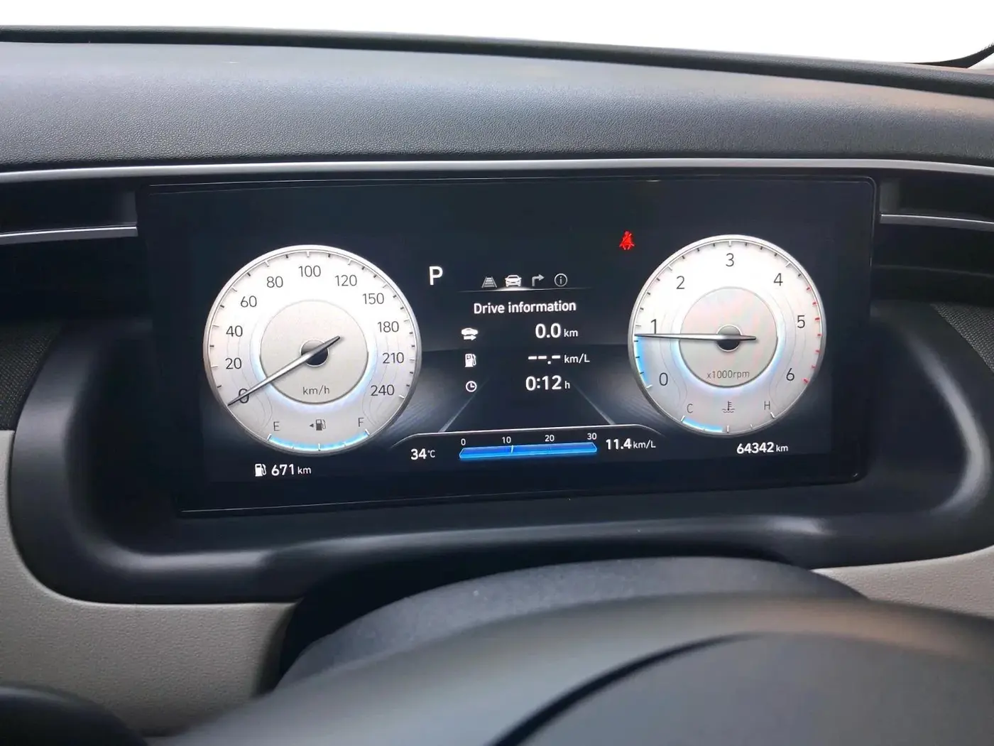2024 Hyundai Tucson SIGNATURE 2.0 4WD AT DIESEL, Diesel, Automatic, 64,342 km, interior