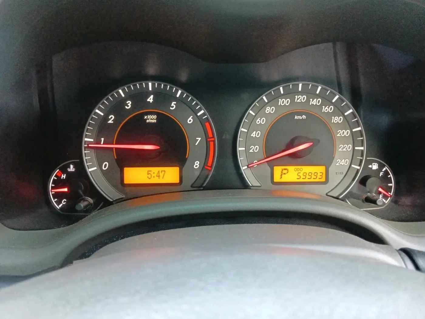 2009 Toyota Corolla Altis VL AT PETROL, Petrol, Automatic, 59,993 km, interior