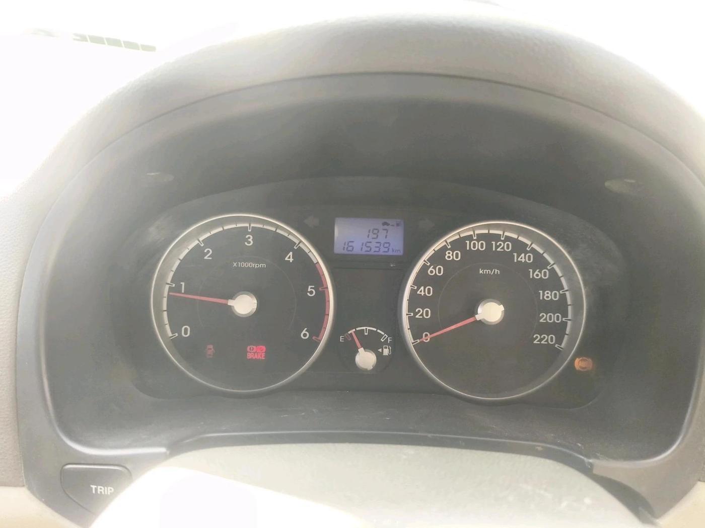 2010 Hyundai Verna TRANSFORM 1.5 SX CRDI, Diesel, Manual, 1,61,539 km, interior