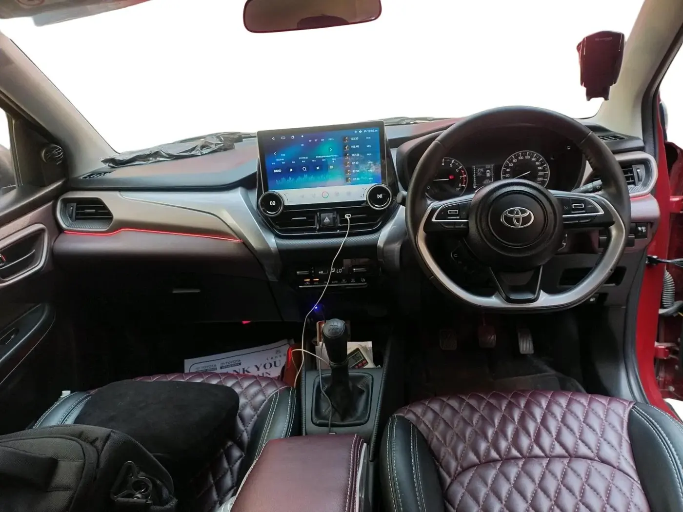 2025 Toyota Urban Cruiser Taisor E 1.2 CNG MT, CNG, Manual, 9,191 km, interior